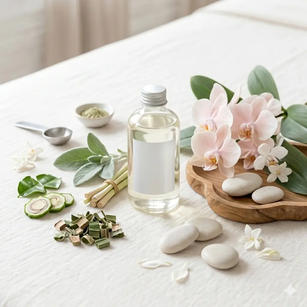 Aromatherapy massage for body and mind wellness